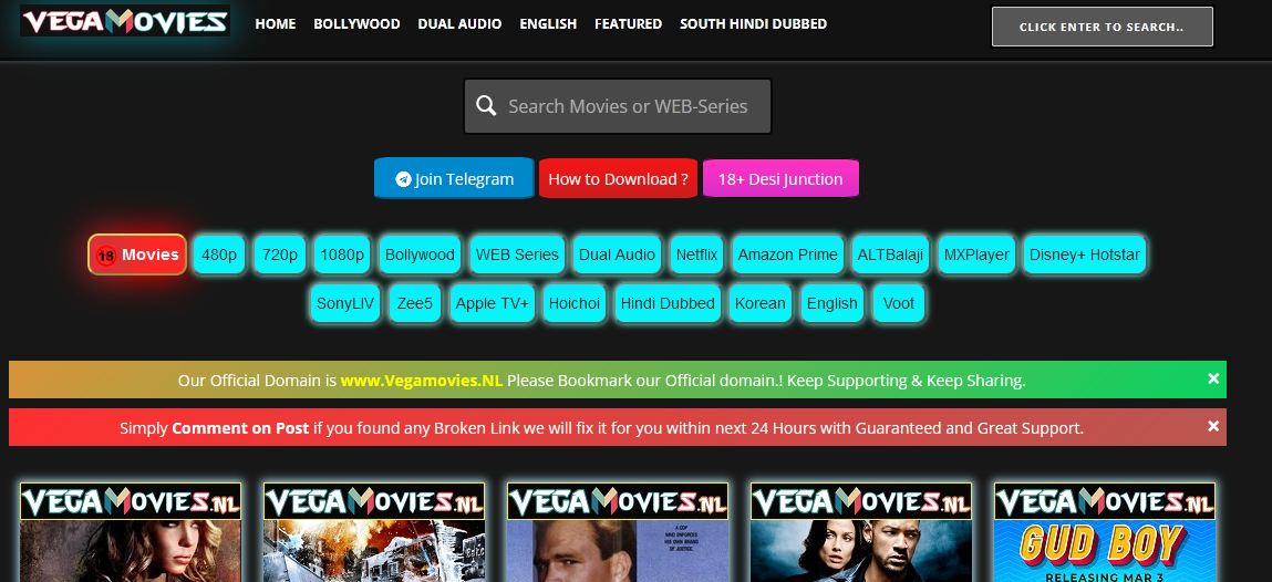 Vegamovies Vegamovies in Vegamovies nl movies downloader Website